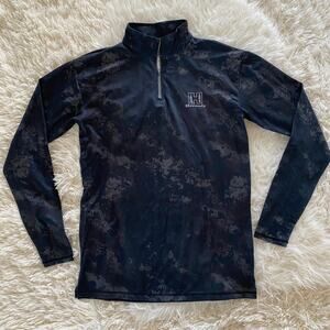 Hornady Performance Men's Shade 1/4 Zip in Black Camo, size M